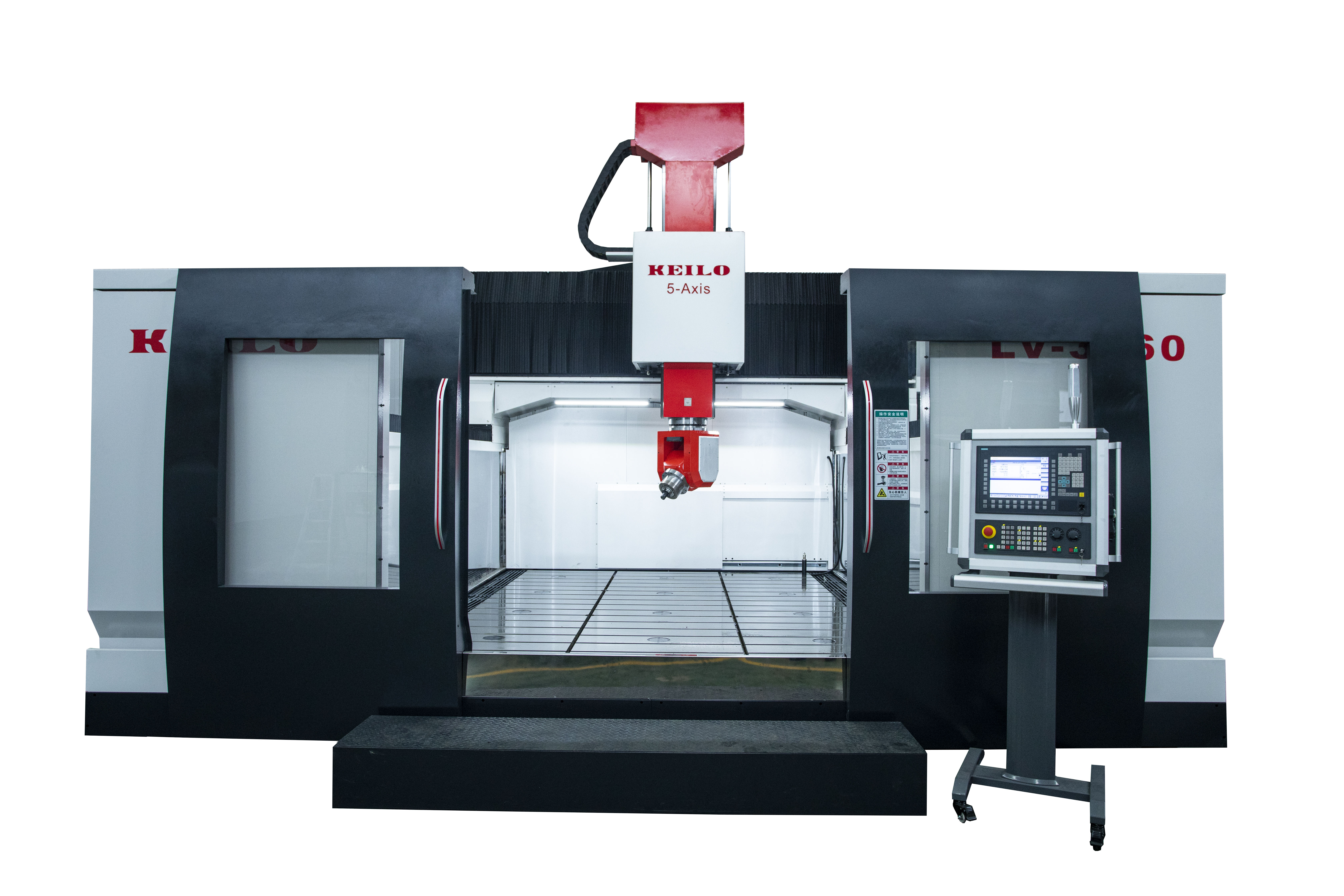 LV系列天车型摆头五轴加工中心